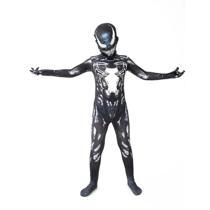 Kids Spider-Man Cosplay Costume – 3D Style Spiderman Suit for Halloween, Party & Venom Theme