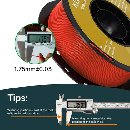 KINGROON 3D Printer Filament 22LBS — 10 Rolls 1KG 1.75mm PETG & PLA, Eco-Friendly Mixed Colors, High Toughness