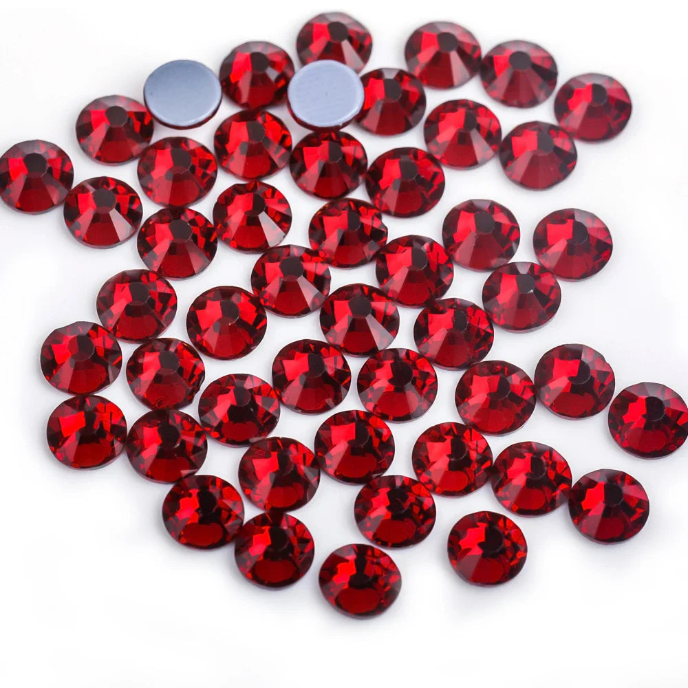 Premium Hot Fix Rhinestones – High Quality Glass Crystal Flatback Iron-On Glitter Rhinestones for Clothing & Crafts