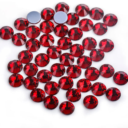 Premium Hot Fix Rhinestones – High Quality Glass Crystal Flatback Iron-On Glitter Rhinestones for Clothing & Crafts
