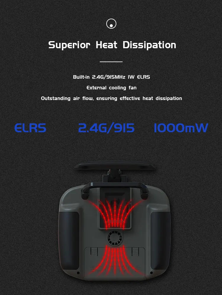 Jumper T15 FPV Radio Controller – Hall Sensor, Color Screen, EDGETX/ELRS for Long Range RC Drone