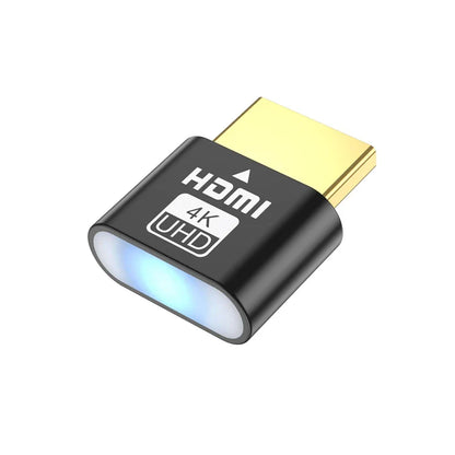 4K HDMI Virtual Display Adapter — High-Resolution Wireless Streaming Emulator & Dummy Plug