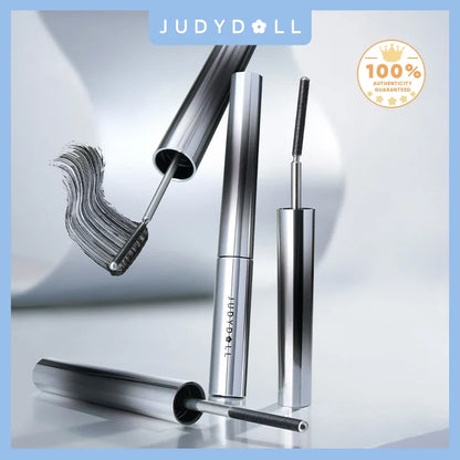Judydoll Iron Mascara 2g – Waterproof, Slim, Long Curl & Thick Styling Mascara in Steel Tube
