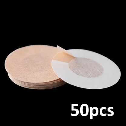 10-200PCS Women’s Nipple Cover Stickers – Invisible Self-Adhesive Disposable Bra Pasties & Chest Lift Tape