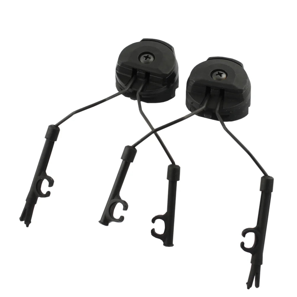 Tactical Headset Bracket – Ops Core Helmet ARC Rail Adapter Set for Comtac II Series Military Noise Cancelling Headset