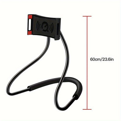 Flexible Neck Phone Holder - 360° Hands-Free Lazy Bracket Stand for iPhone, Samsung & Xiaomi