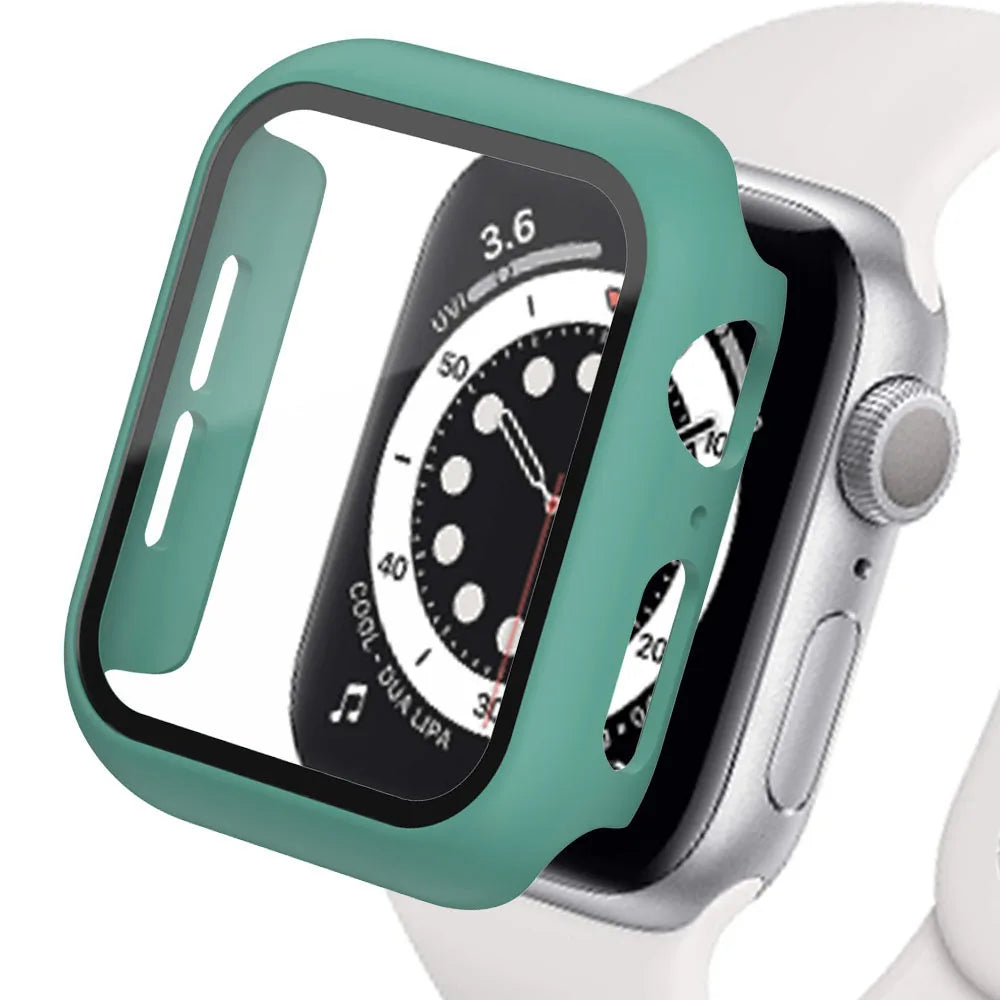 Apple Watch Protective Case - PC Bumper Screen Protector Cover for Series Ultra 2, 9, 8, 7, 6, SE 38mm-49mm