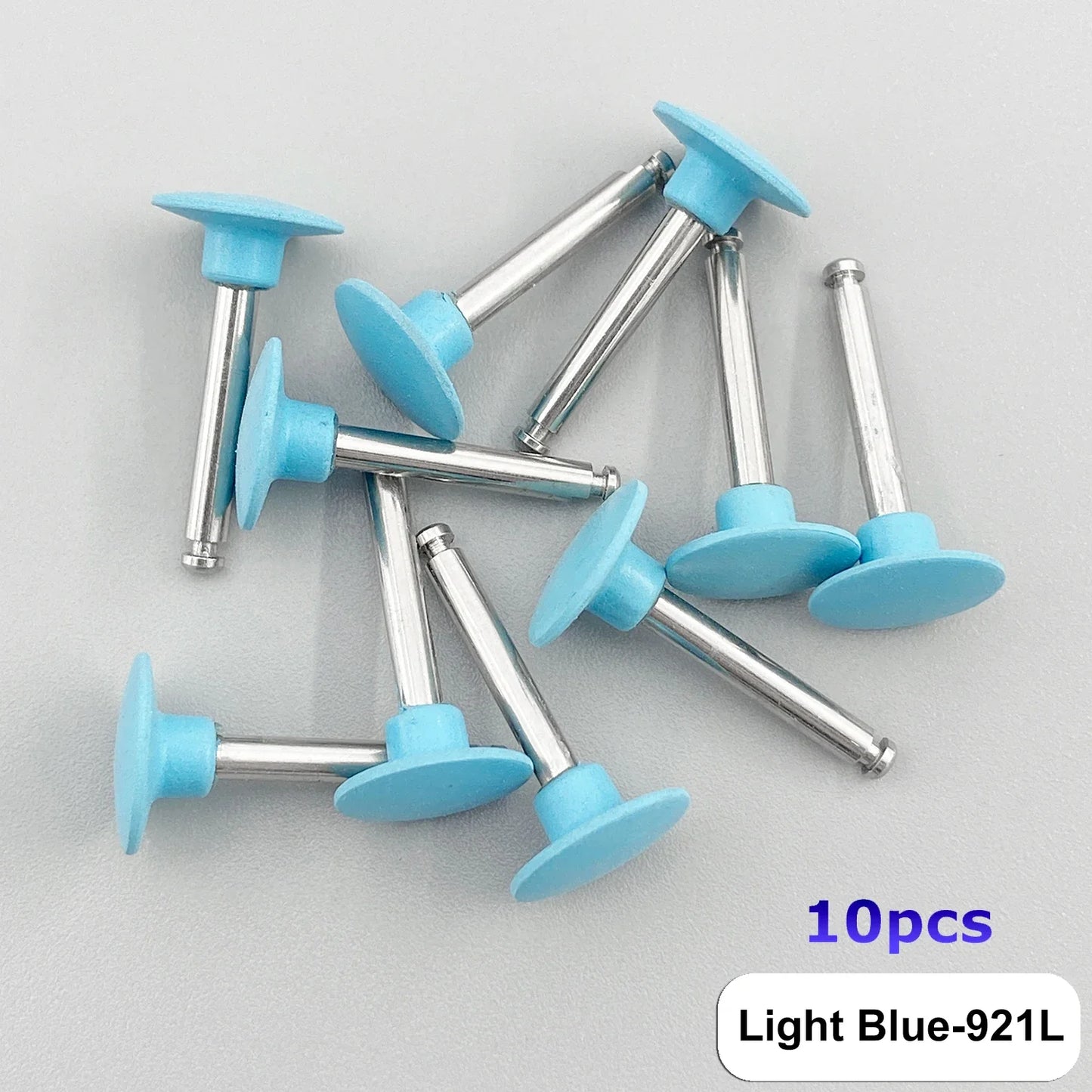 WELLCK Dental Silicone Grinding Heads – 12/10pcs Teeth Polisher for Low-Speed Dental Tools & Lab Use