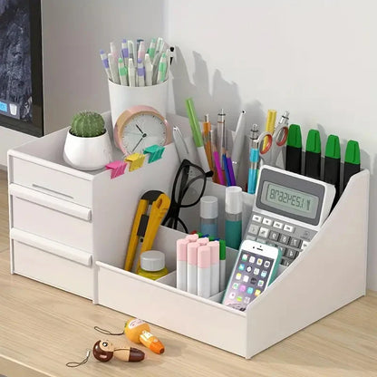 Drawer Style Cosmetic Storage Box – Desktop Dressing Table Organizer – Lipstick and Skincare Product Sorting Rack