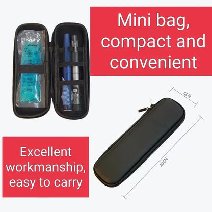 Portable Insulin Refrigerator Box for Diabetics – Travel & Outdoor Small Refrigerated Drug Insulation Bag