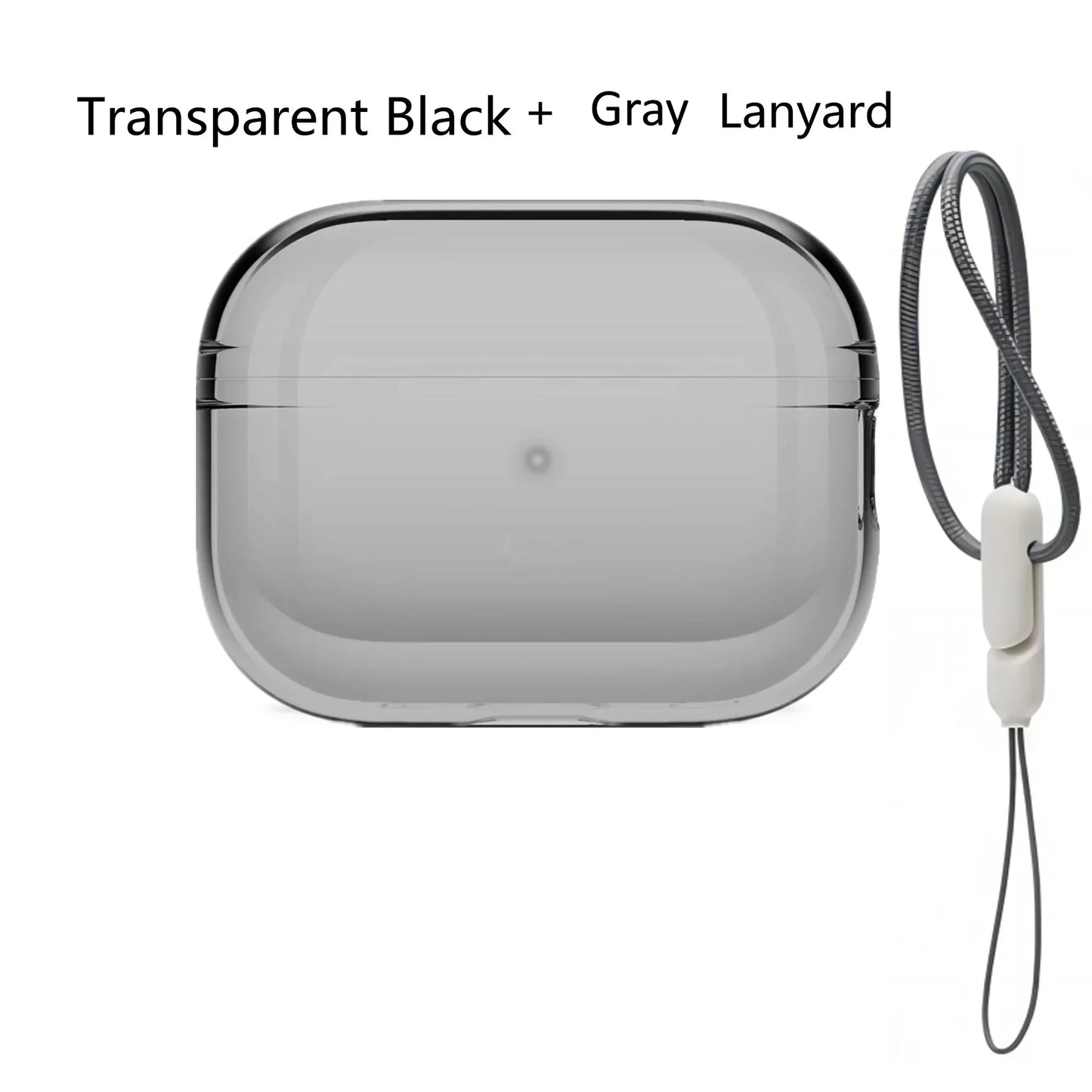 Transparent TPU Protective Case for AirPods Pro 2 — Soft Shockproof Skin Cover for AirPods Pro2 Earbuds