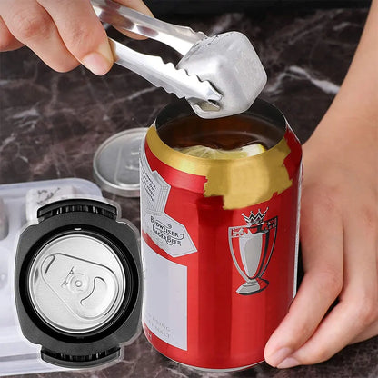 2-in-1 Stainless Steel Can Opener & Corkscrew – Portable Multifunction Bottle Opener for Beer & Drinks, 1/2 PCS