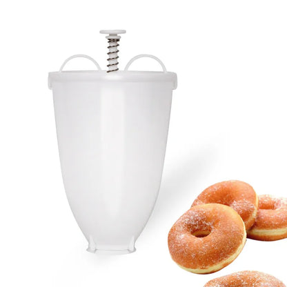 1-10PCS Plastic Manual Donut Maker - DIY Deliciousness on Fast Forward!