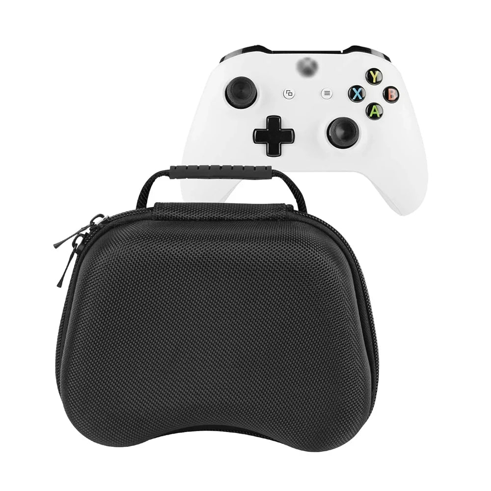 Universal Game Controller Storage Bag – EVA Hard Shell Protective Case for Xbox & PS5 Controllers