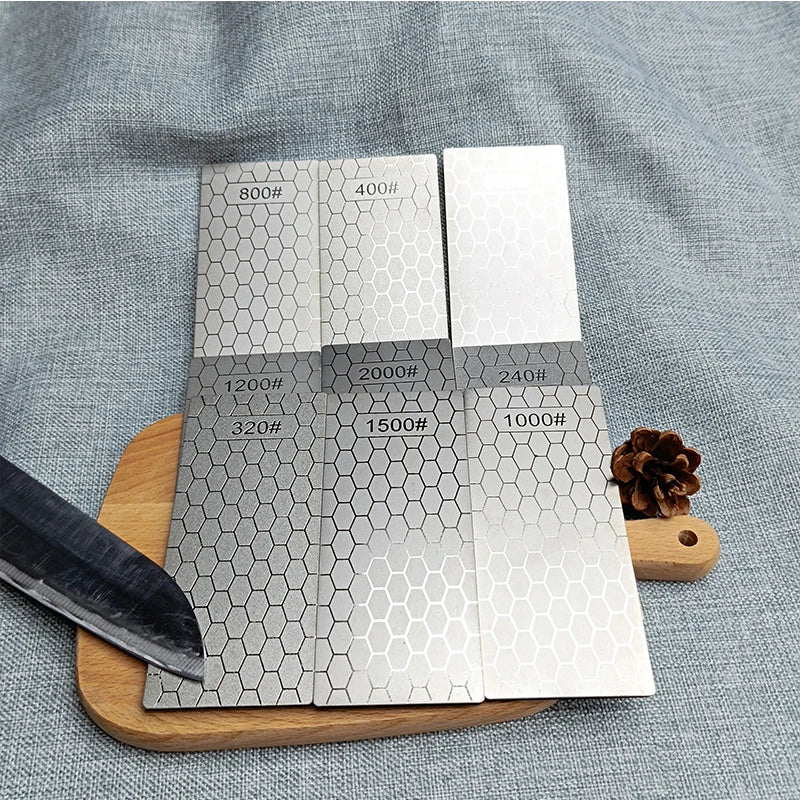 Diamond Sharpening Stone Bar | Knife Sharpener Whetstone for Grinding & Honing | No Base