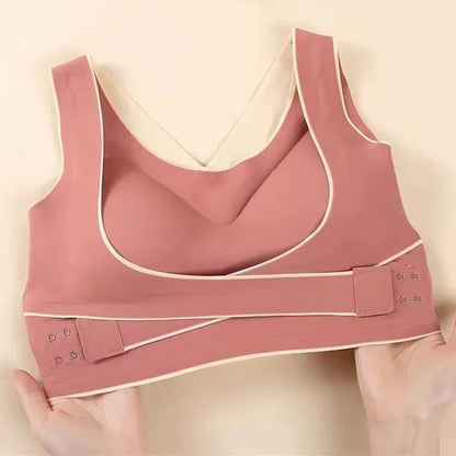 No Trace Sports Bra for Women — Shockproof, Anti-Sagging, Gathered Fit, Beautiful Back Yoga & Fitness Vest, Wire-Free