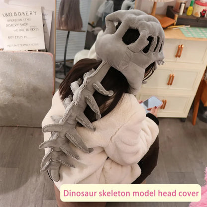 3D Dinosaur Skeleton Costume Set - Soft Funny Novelty Cosplay Outfit for Children