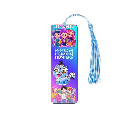 KPop Demon Hunters Huntrix Cartoon Bookmarks – Cute Anime Stationery for Fans & Students