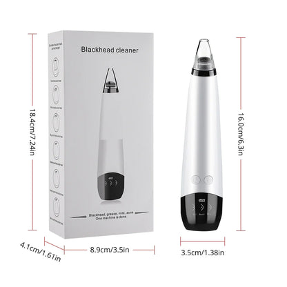 3-Mode Blackhead Remover Vacuum – Facial Pore Cleaner & Dead Skin Removal Beauty Tool