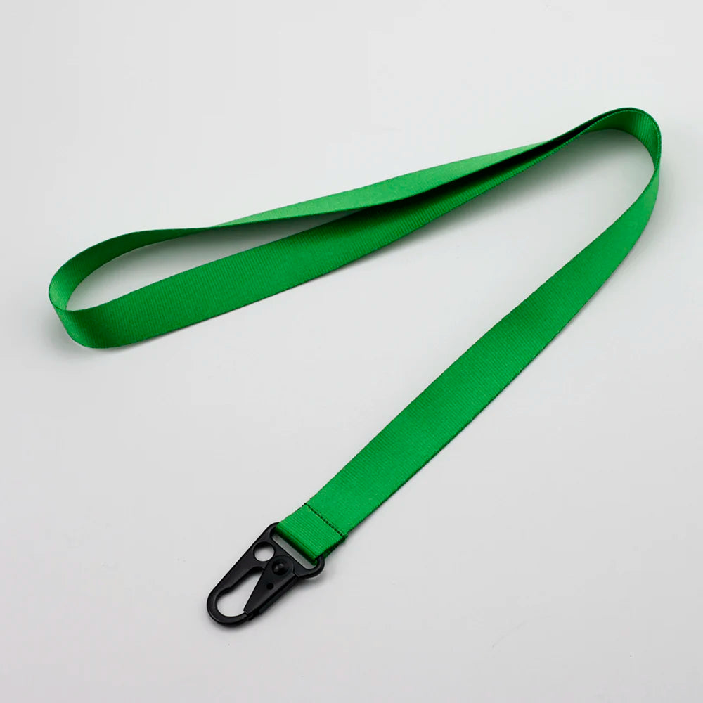 Neckband Nylon Keychain with Heavy Metal Hook – Anti-Loss Lanyard for Keys, Mobile Phone, Camera, Outdoor Safety Rope