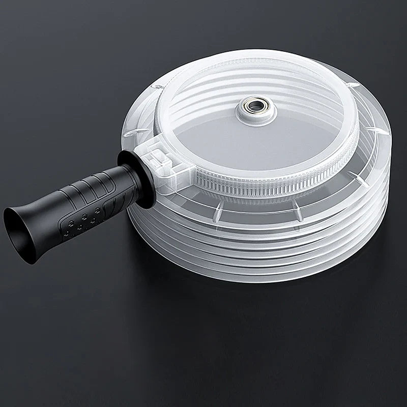 135/155mm Electric Hammer Drill Dust Collector Cover — Dustproof Hole Opener & Drill Bit Protection Hand Tool