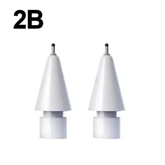 4X Replacement Tips for Apple Pencil 1 & 2 | Soft Silicone Protective Nibs for Touch Screen Stylus