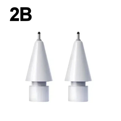 4X Replacement Tips for Apple Pencil 1 & 2 | Soft Silicone Protective Nibs for Touch Screen Stylus