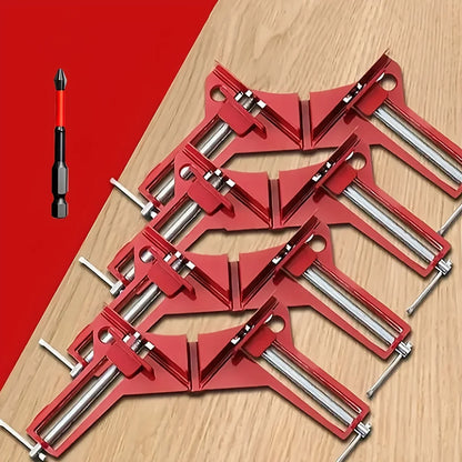 Right Angle Clamp – 90 Degree Corner Clamp for Picture Frames, Glass, DIY Woodworking Hand Tools
