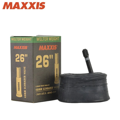 MAXXIS Bicycle Inner Tube - Presta & Schrader Valve for 20, 24, 26, 27.5, 29 Inch & 700C Bikes