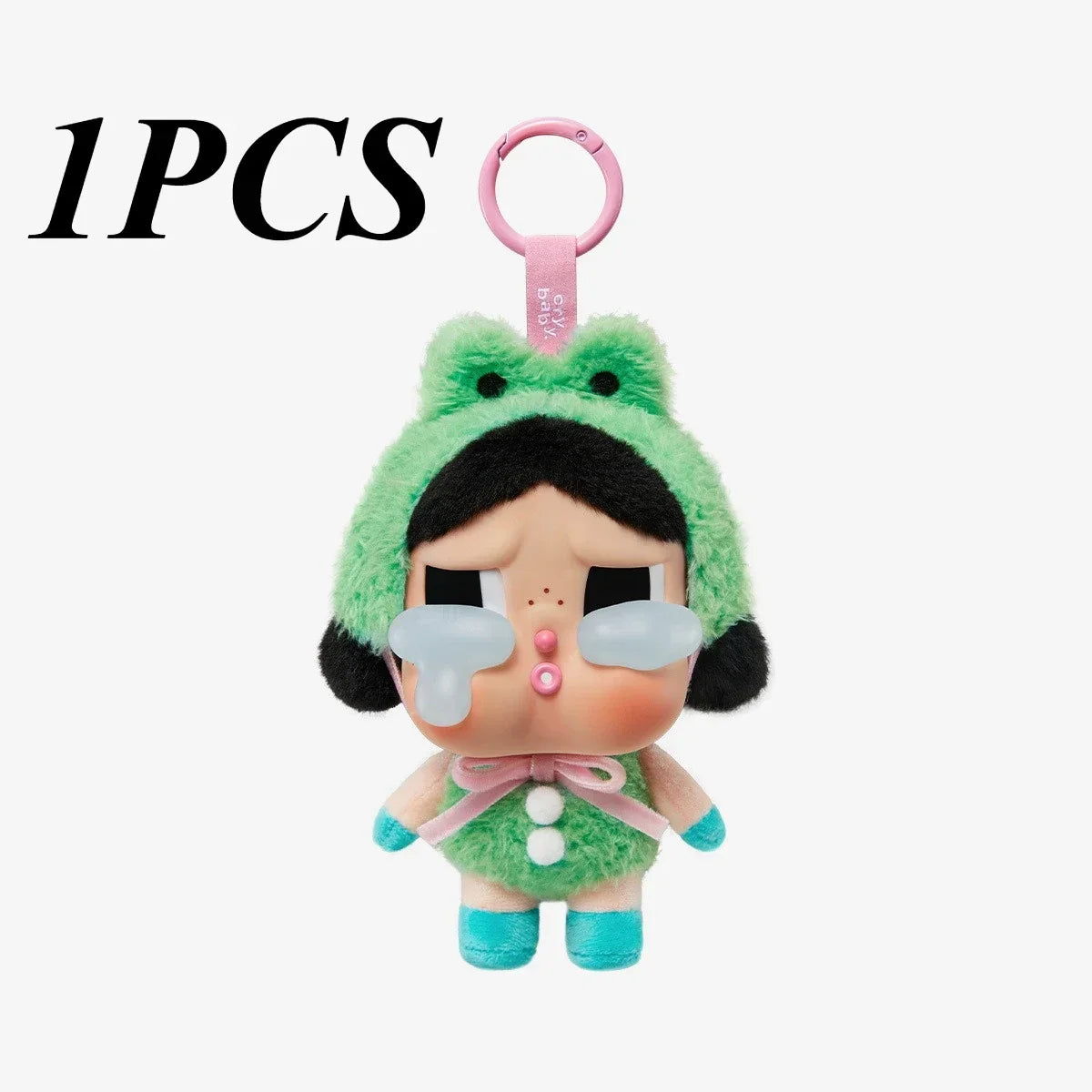 CRYBABY Tear Factory Vinyl Plush Doll – Crying Baby Blind Box Keychain & Backpack Pendant Gift