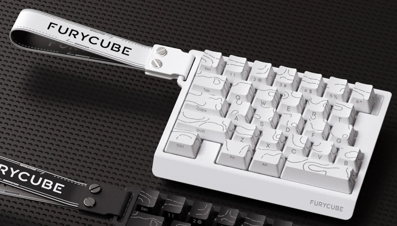 FURYCUBE M30HE Mechanical Gaming Keyboard - Magnetic Switch, 8K Polling, 0.1ms Rapid Trigger, RGB & Hot-Swap Design