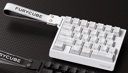 FURYCUBE M30HE Mechanical Gaming Keyboard - Magnetic Switch, 8K Polling, 0.1ms Rapid Trigger, RGB & Hot-Swap Design