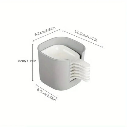 7-Piece Sauce Dish Set – Small Dipping & Seasoning Plates for Kitchen, Snacks, and Tomato Sauce