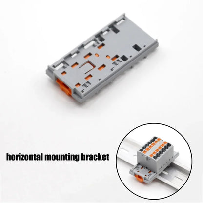 Push-In Modular Wire Connector Terminal Block – Compact 1-In Multiple-Out Splicing Lighting Connector, 225 Series (1Pc)