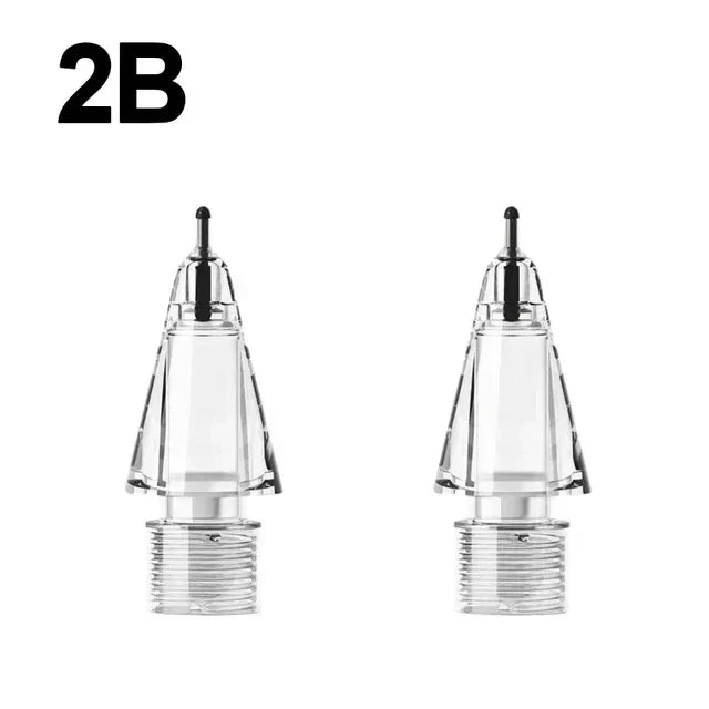 4X Replacement Tips for Apple Pencil 1 & 2 | Soft Silicone Protective Nibs for Touch Screen Stylus