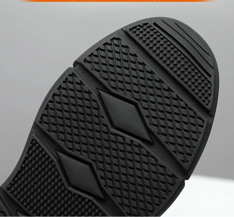 Fashion Safety Shoes for Men – Steel Toe Work Boots, Indestructible Puncture-Proof Protective Footwear