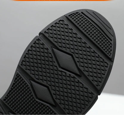 Fashion Safety Shoes for Men – Steel Toe Work Boots, Indestructible Puncture-Proof Protective Footwear