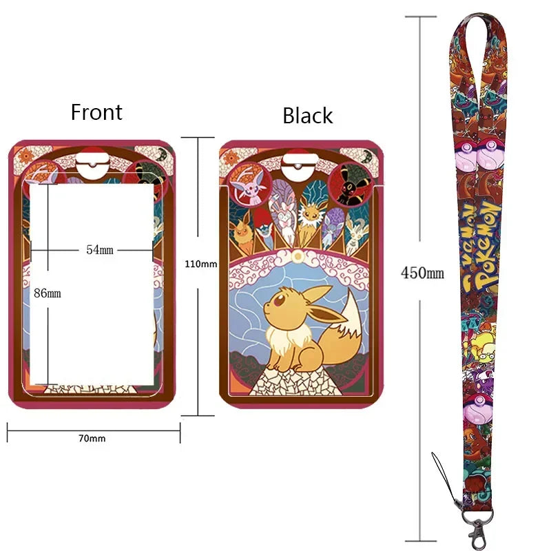 Pikachu Neck Strap Lanyard for Keys – ID Badge Holder, Keychain, Key Rings, Fashion Accessory Gift