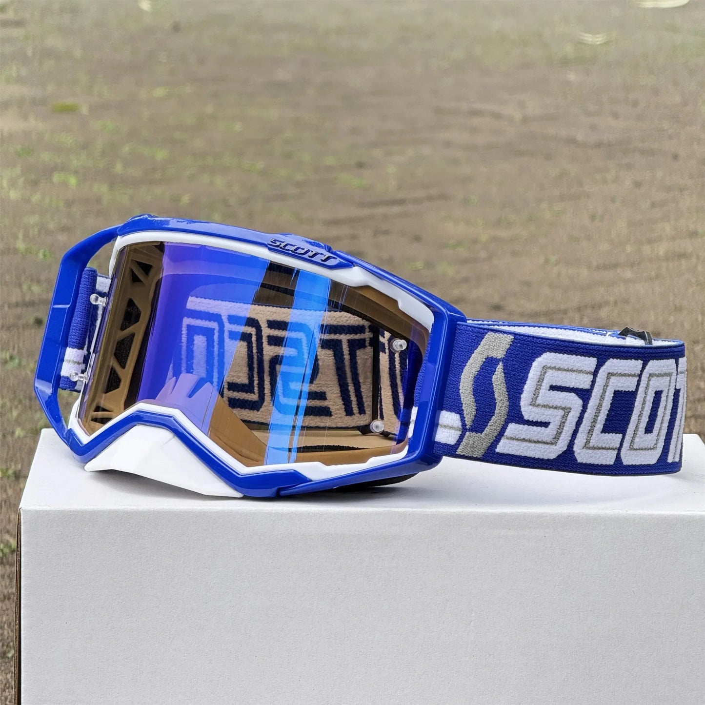 Motorcycle Riding Goggles UV400 – Dirt Bike & Cycling Glasses for Men, MTB & MX Off-Road Protection Eyewear Accessories