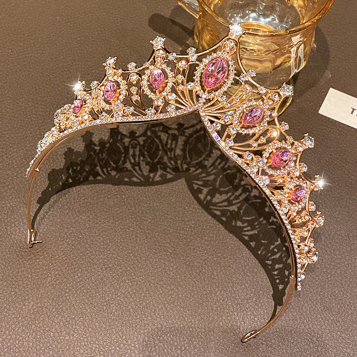 Fashionable Crown Headband - Sweet Hair Accessory for Performances & Birthdays