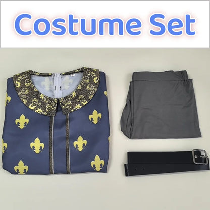 Shrek Prince Charming Cosplay Costume - Men’s Carnival Party Animation Uniform Outfit