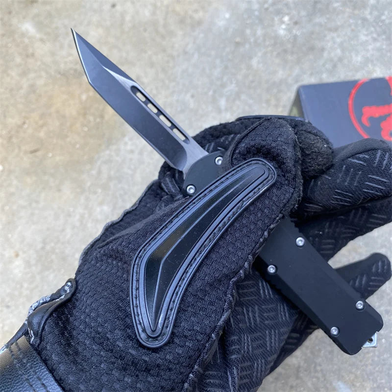 A07 Folding Knife — Zinc Alloy Handle, 440C Blade, Multi-Purpose Outdoor Knife for Wilderness, Adventure & Gifts for Men