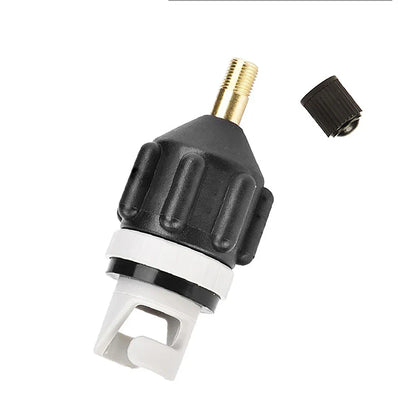 DIZETION Air Valve Adapter – Dustproof, Wear-Resistant Nylon Pump Adapter for Kayak, SUP Board & Boat Inflatable Valves