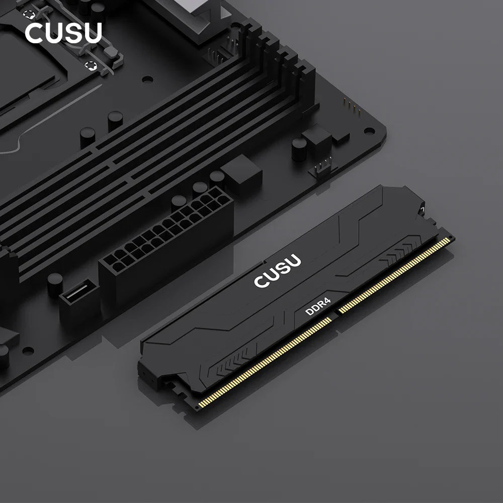 CUSU DDR4 RAM 8GB 16GB 3200MHz 3600MHz Desktop Memory 288-Pin UDIMM XMP 2.0 Heatsink for Motherboard