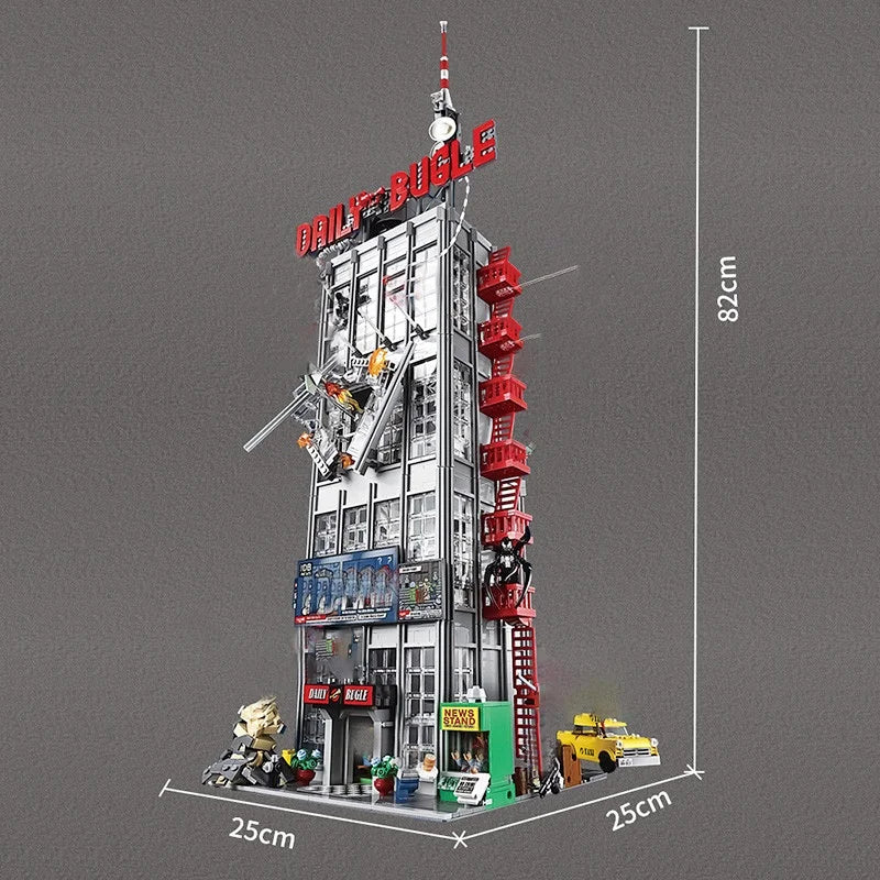 76178/76269 Avengers Tower Daily Bugle Building Blocks Set – Superhero Brick Toy Gifts for Kids