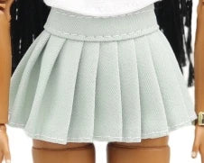 1/6 Barbie Doll Clothes – 30cm Simple Short Skirt & Vest Daily Wear Accessories