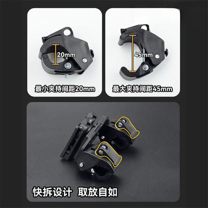 Multifunctional Tactical MOLLE Stick Holder – Adjustable Belt Clip Outdoor Survival Tool Cover for Camping & EDC Gear