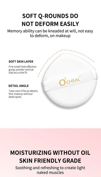 OCHEAL CC Cream Cushion Foundation – Long-Lasting Moisturizing Concealer & BB Cream for Face Makeup