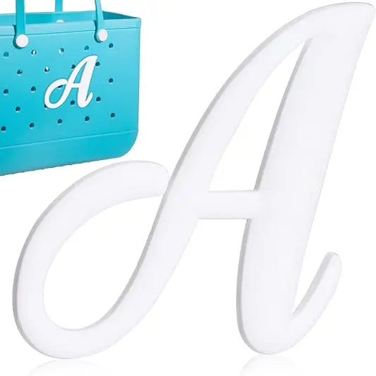 Alphabet Letter Charms for Bogg Bag – Decorative Accessories Inserts for Beach Bag