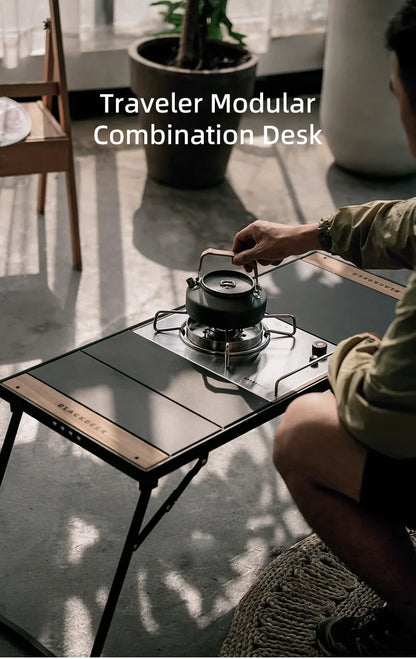 BLACKDEER Camping IGT Table – Folding Aluminum Alloy Portable Table for BBQ, Picnic, Fishing & Outdoor Use